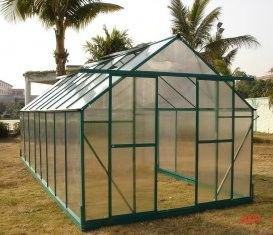Алюминиевая рамка малых 10 мм Uv Twin стена поликарбоната хобби парниковых пластиковых 8 «X 16»