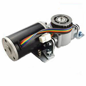 Автоматическое motorr 24VDC 65W 4200RPM серое покрывая IP44 консервооткрывателя двери мотора оборудования двери