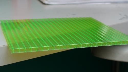 Лист полости поликарбоната multiwall изоляции жары облегченный для Skylight