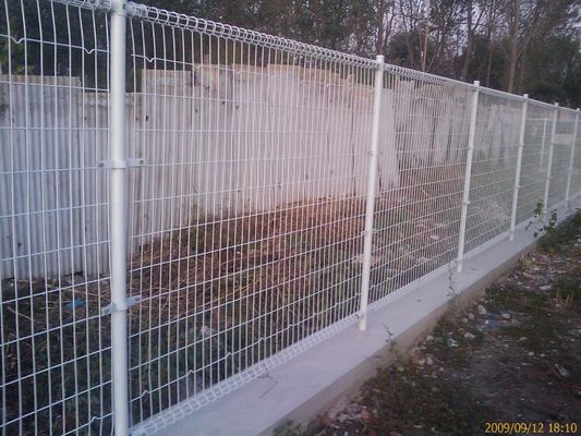 Подгонянный гальванизированный передний план 3,0 до 6.0mm загородки стального внапуска двойника загородки идилличный